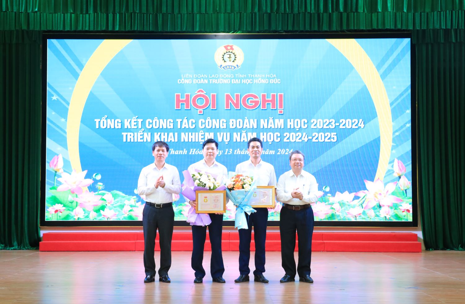 Hội nghị tổng kết công tác Công đoàn năm học 2023 -2024 và triển khai nhiệm vụ năm học 2024 -2025